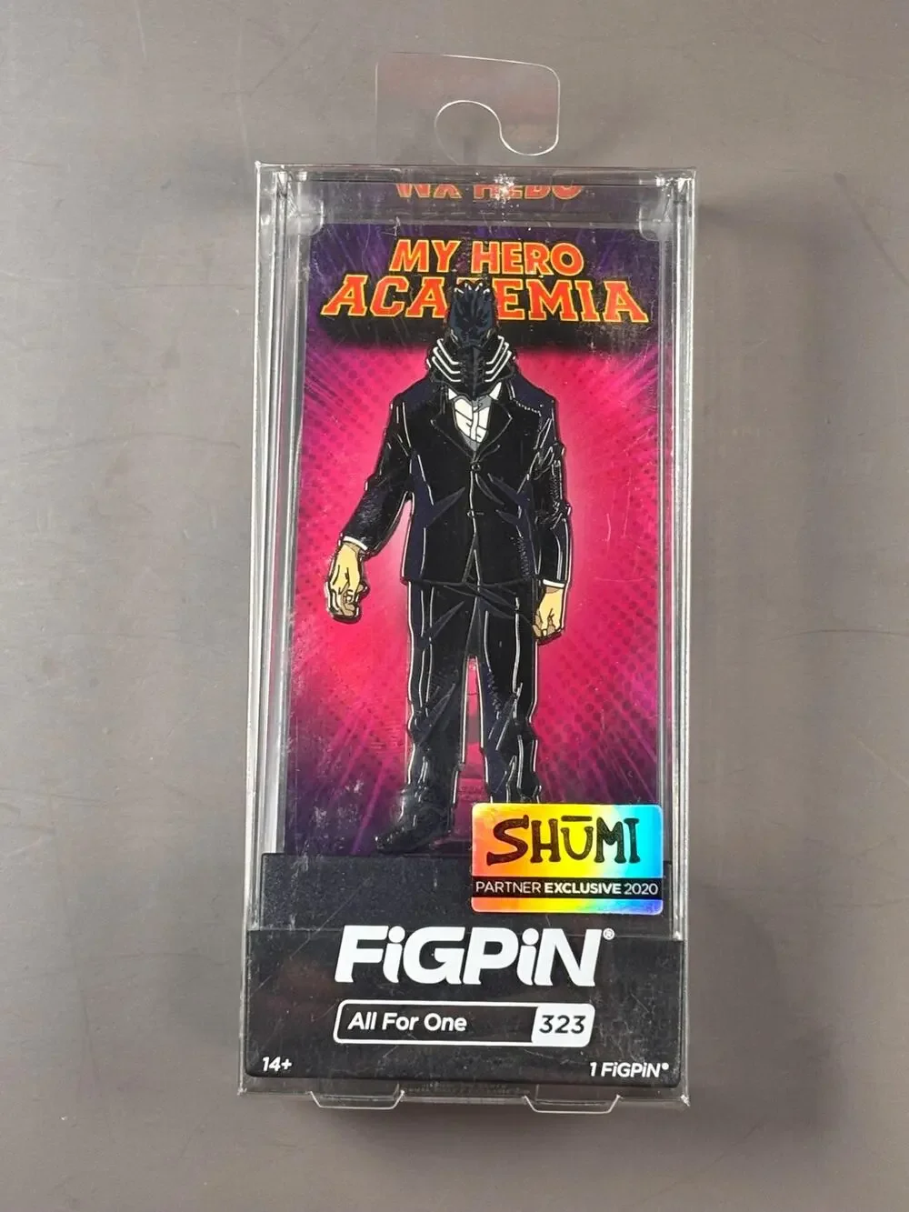FiGPiN - All For One - My Hero Academia MHA #323 - LE Shumi Exclusive 2020 - New